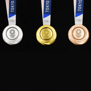 Tokyo 2020 Olympic medals shine with sustainability