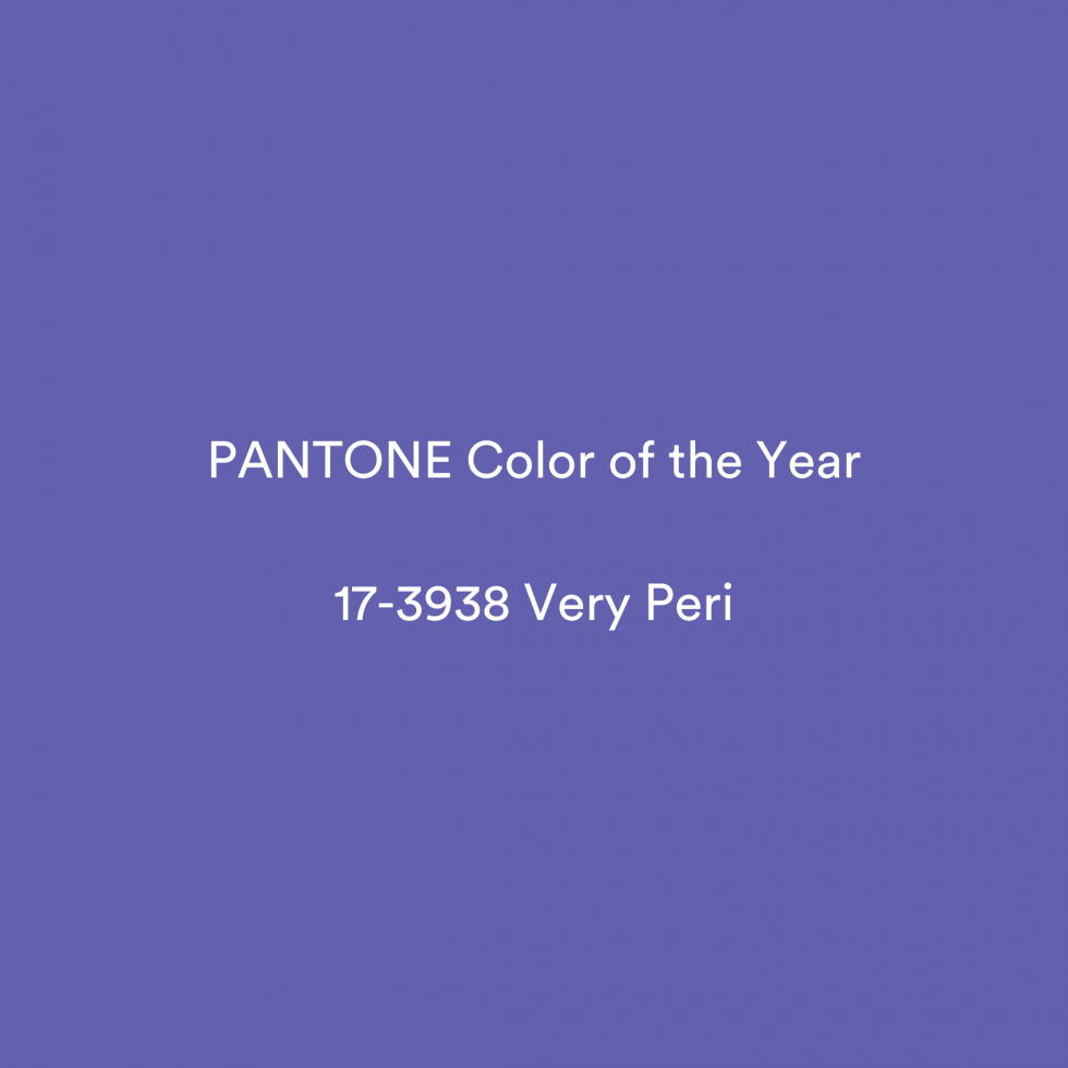 The Pantone color of the year 2022