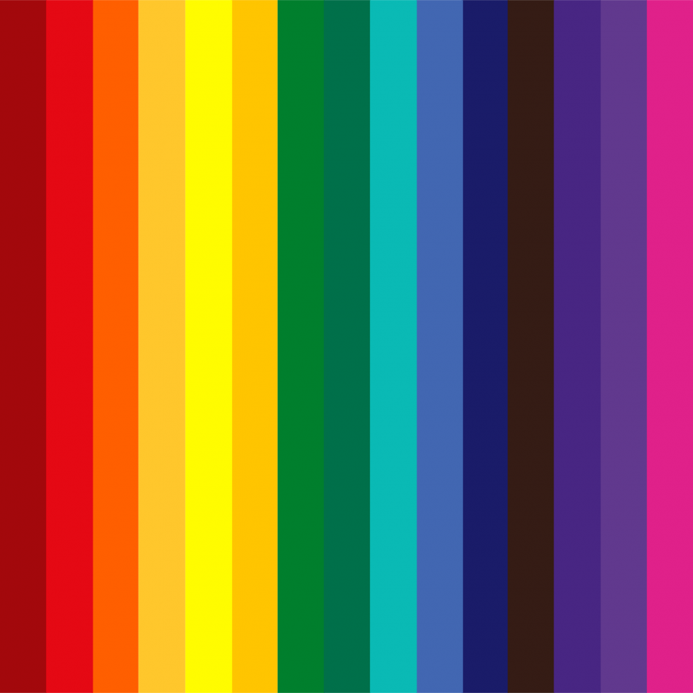 square rainbow image