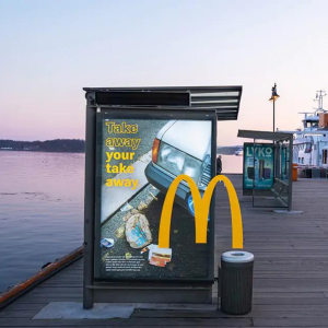 McDonald's Norway "Take away your take away" advertising campaign 