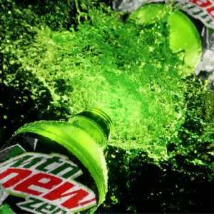 Mountain Dew's latest campaign brings the taste experience and flavor range to life through a series of short hypnotic videos 