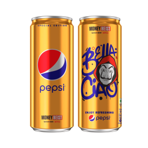 Pepsi and Netflix collab turns the Heist gold