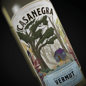 Casanegra is produced by Paulo Escobar and Betina Uzcudun in the Maule Valley, Chile