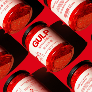 GULP is a delicious Sichuan chili oil inspired by hot Asian street food