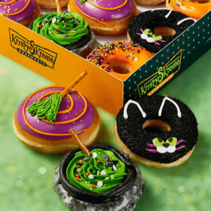 Krispy Kreme Celebrates Halloween With a Spooky Transformation and Sweet New Treats