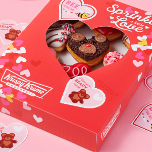 Krispy Kreme limited edition for Valentine's Day