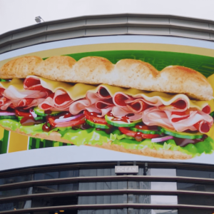 Virtually make your own sandwich with Subway’s 3D interactive billboard