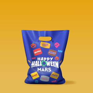 The Halloween Trick or Trash bag developed by Mars and Rubicon.